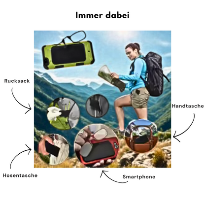 Mini Lesebrille – Smart. Kompakt. Immer dabei.