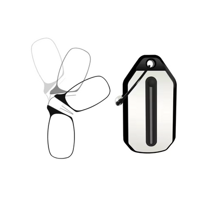 Mini Lesebrille als Anhänger -  Immer dabei, wenn du sie brauchst.