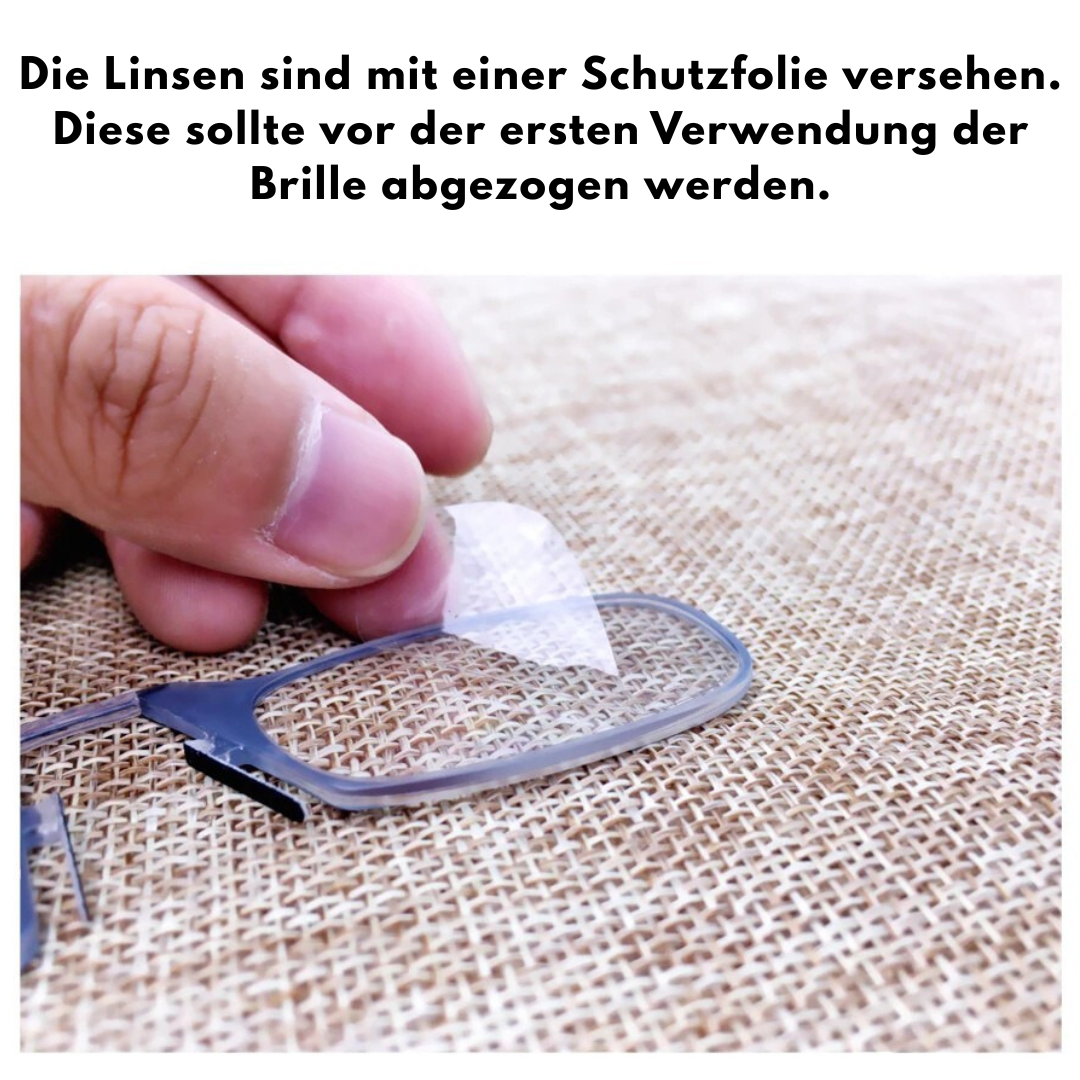 Mini Lesebrille – Smart. Kompakt. Immer dabei.